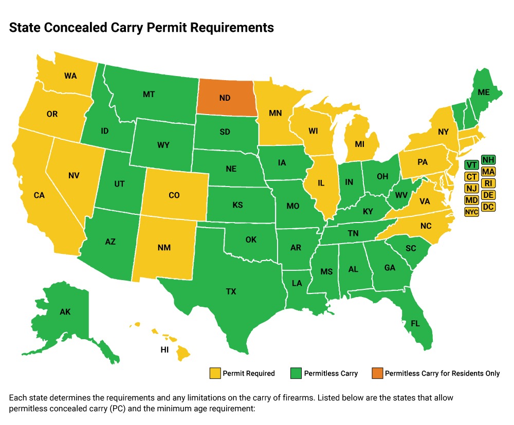 South Carolina 29th Constitutional Carry State